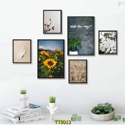 File PSD File tranh bộ 6 tấm TT80013 (bản gốc) cho nhà in