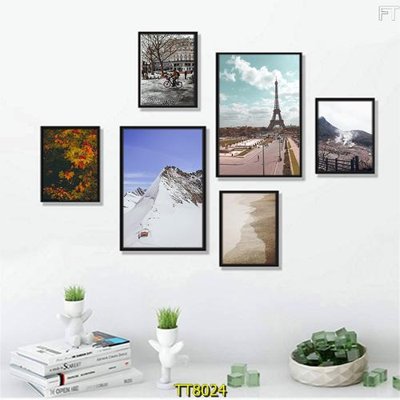 File tranh quảng cáo File tranh bộ 6 tấm TT80024 (download file gốc)