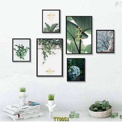 File in ấn File tranh bộ 6 tấm TT80051 (bản gốc) sắc nét