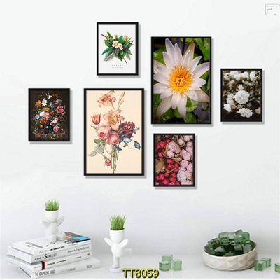 Tải file tranh gốc File tranh bộ 6 tấm TT80059 chất lượng cao