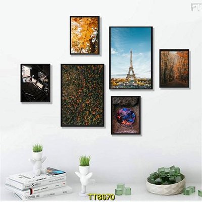 Tải file File tranh bộ 6 tấm TT80070 (ảnh gốc) in tráng gương