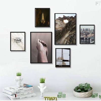 Hình ảnh gốc File tranh bộ 6 tấm TT80071 (để in khổ lớn)