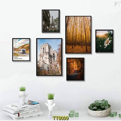 File gốc File tranh bộ 6 tấm TT80099 (in mica) cắt laser