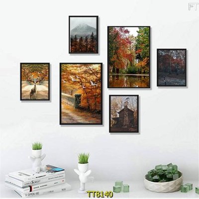 Tải file File tranh bộ 6 tấm TT80140 (gốc) chủ đề phong thủy