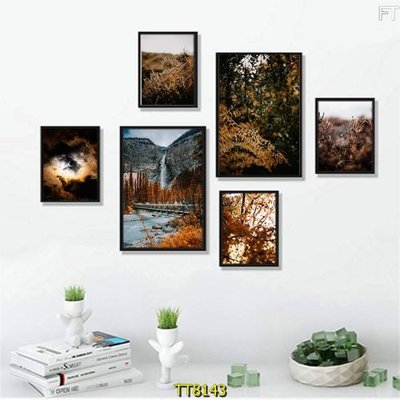 File in mica File tranh bộ 6 tấm TT80143 (bản gốc) làm vách ngăn