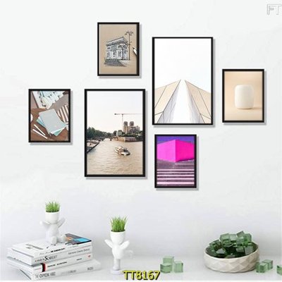 Cung cấp file tranh gốc File tranh bộ 6 tấm TT80167 độc quyền