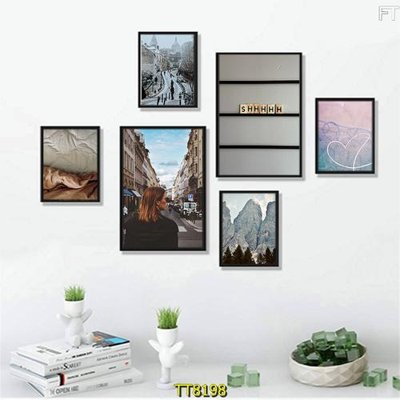 File gốc File tranh bộ 6 tấm TT80198 (chuẩn CMYK) cho nhà in