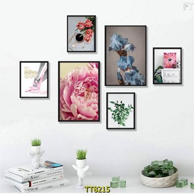 File gốc in ấn File tranh bộ 6 tấm TT80215 chuẩn màu CMYK