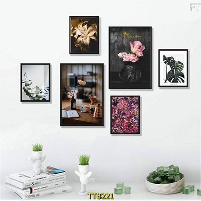 Tải file File tranh bộ 6 tấm TT80221 (PSD) cho in ấn quảng cáo