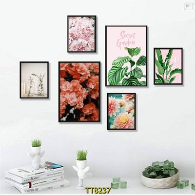 Tải file File tranh bộ 6 tấm TT80237 (gốc) làm tranh treo tường