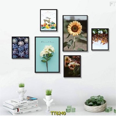 File tranh File tranh bộ 6 tấm TT80240 (bản gốc) in canvas