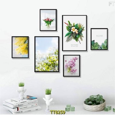 File in trần File tranh bộ 6 tấm TT80259 (bản gốc) 5D