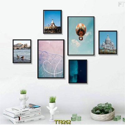 File tranh File tranh bộ 6 tấm TT80262 (ảnh gốc) cho in ấn kỹ thuật số