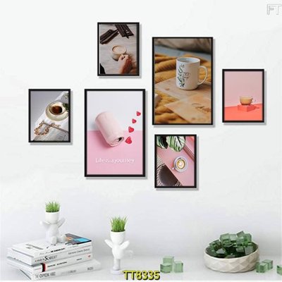 File tranh quảng cáo File tranh bộ 6 tấm TT80335 (file gốc) chuyên nghiệp