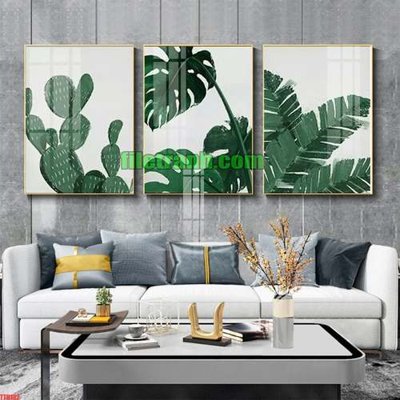 File ảnh File gốc in bộ tranh decor treo tráng gương canvas TTH132 (gốc) in Hiflex