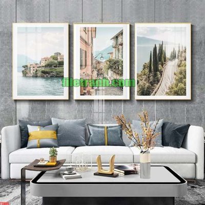 File tranh File gốc in bộ tranh decor treo tráng gương canvas TTH69 (ảnh gốc) độc quyền
