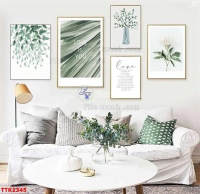 File gốc File bộ tranh treo tường decor TTK1345 (dành cho quảng cáo)
