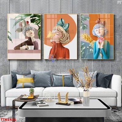Download file gốc File bộ tranh treo tường decor TTK1421 (độ nét cao)