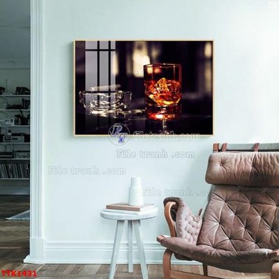File tranh File bộ tranh treo tường decor TTK1431 (gốc) in vải canvas