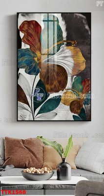 Tải file gốc File bộ tranh treo tường decor TTK1568 (in không vỡ ảnh)
