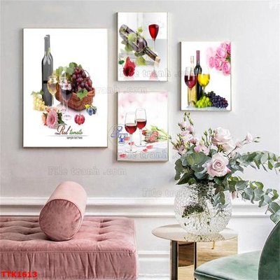 Mua file gốc File bộ tranh treo tường decor TTK1613 (in ấn) tại Filetranh.com