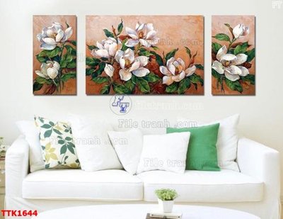 File ảnh File bộ tranh treo tường decor TTK1644 (gốc) in backdrop sự kiện