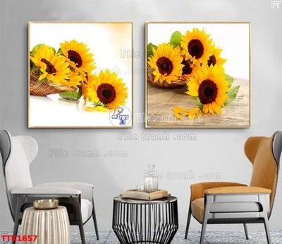 File in trần File bộ tranh treo tường decor TTK1657 (bản gốc) 5D