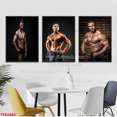 Tải file PSD File bộ tranh treo tường decor TTK1662 (nguyên layer) để in