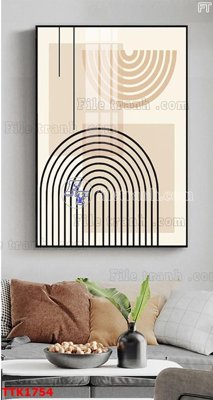 File gốc File bộ tranh treo tường decor TTK1754 (phiên bản chuẩn) để in ấn