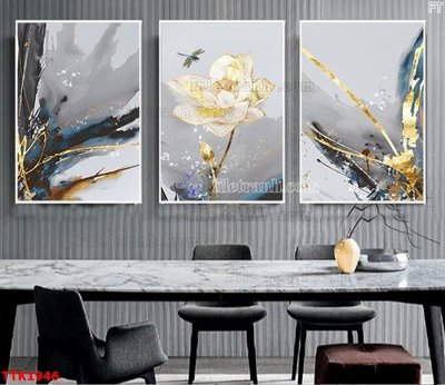 File gốc File bộ tranh treo tường decor TTK1946 (trang trí) phòng ngủ