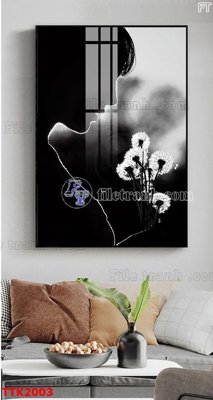 Hình ảnh file gốc File bộ tranh treo tường decor TTK2003 (chất lượng cao)