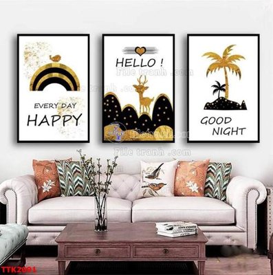 Mua file gốc File bộ tranh treo tường decor TTK2091 (PSD) tại Filetranh.com