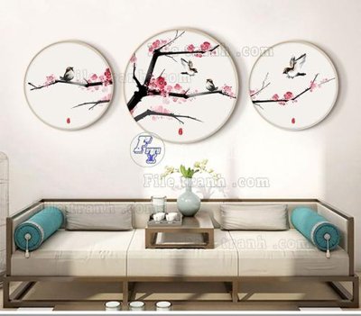 File in ấn File tranh bộ hiện đại TTK2533 (bản gốc) từ file gốc