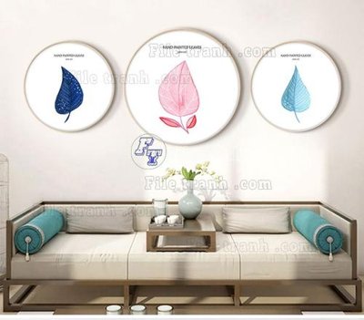 File gốc File tranh bộ hiện đại TTK2599 (in tráng gương) sang trọng