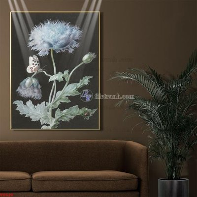 Tải file Tranh tĩnh vật sơn dầu hoa châu âu TV529 (gốc) in nhanh