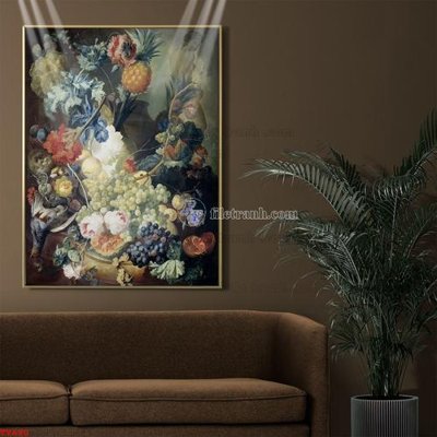Tải file gốc Tranh tĩnh vật sơn dầu hoa châu âu TV680 (in không vỡ ảnh)