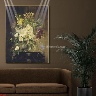 Mua file gốc Tranh tĩnh vật sơn dầu hoa châu âu TV875 (chất lượng) tại Filetranh.com