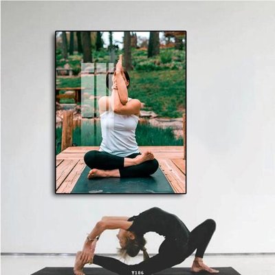File tranh File tranh treo phòng tập yoga Y106 (file gốc) chủ đề phong thủy
