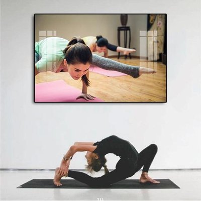 File tranh File tranh treo phòng tập yoga Y11 (ảnh gốc) in trần nhà
