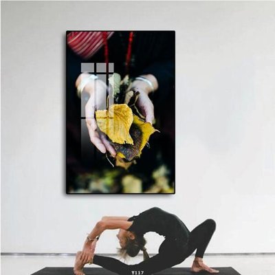 File PSD File tranh treo phòng tập yoga Y117 (gốc) tách lớp chi tiết