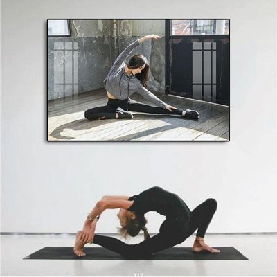 File gốc File tranh treo phòng tập yoga Y12 (phong cách) châu Âu