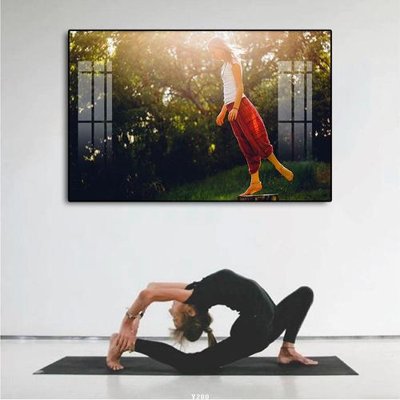 File gốc in tráng gương File tranh treo phòng tập yoga Y200 chi tiết