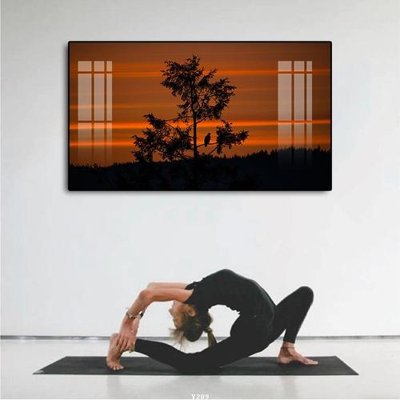 File gốc File tranh treo phòng tập yoga Y209 (phong cách) cổ điển