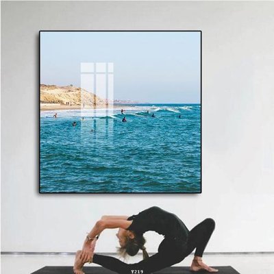 Download file gốc File tranh treo phòng tập yoga Y219 (in lụa) nghệ thuật
