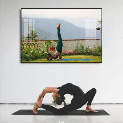 File PSD File tranh treo phòng tập yoga Y326 (bản gốc) cho nhà in
