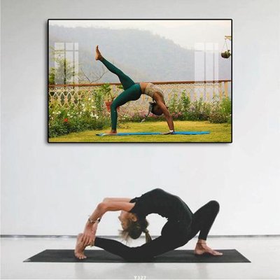Ảnh gốc File tranh treo phòng tập yoga Y327 (độ nét cao) in mica