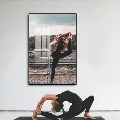File tranh File tranh treo phòng tập yoga Y332 (gốc) phong cách tối giản