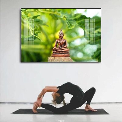 File ảnh File tranh treo phòng tập yoga Y338 (gốc) cho trang trí nội thất
