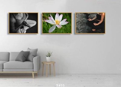 File in trần File tranh treo phòng tập yoga Y455 (file gốc) phong thủy