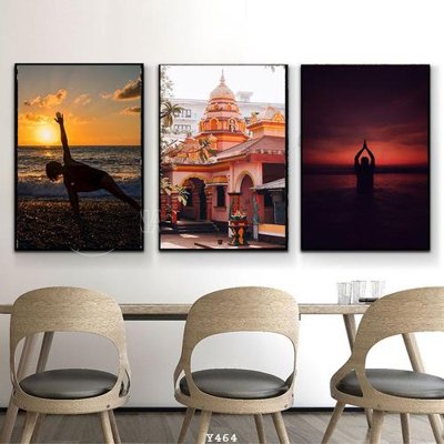 Mua file gốc File tranh treo phòng tập yoga Y464 (PSD) tại Filetranh.com